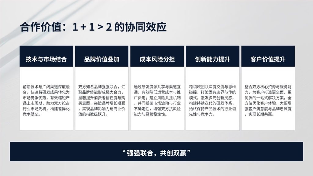 图片[10]-藏青客户合作洽谈方案 PPT 商务合作谈判通用模板免费下载