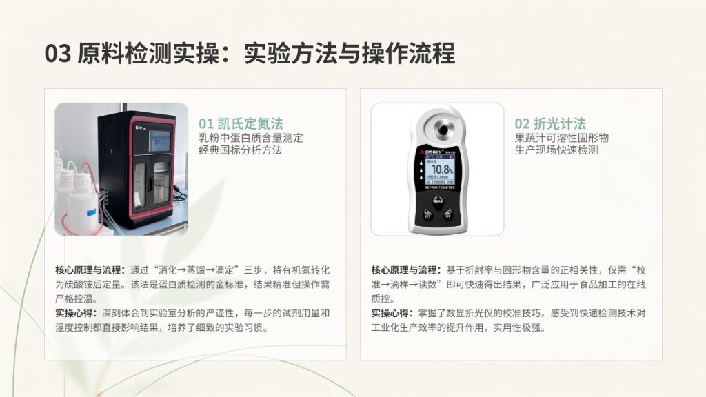 图片[10]-食品科学与工程认知实习报告 PPT 免费下载｜清新学院风全套模板