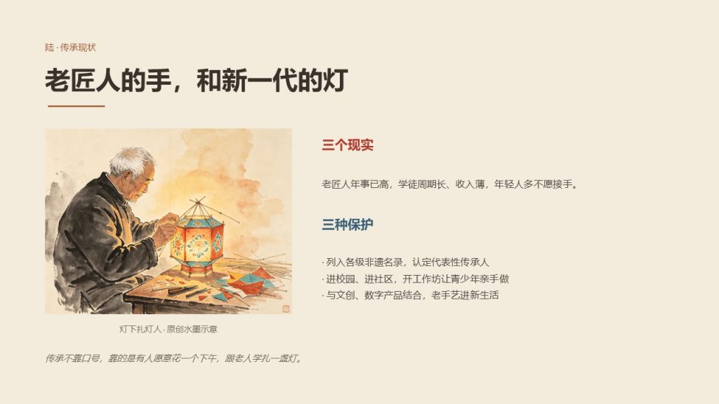 图片[11]-复古国画风中秋非遗文化科普免费PPT模板下载文化馆中秋宣讲课件