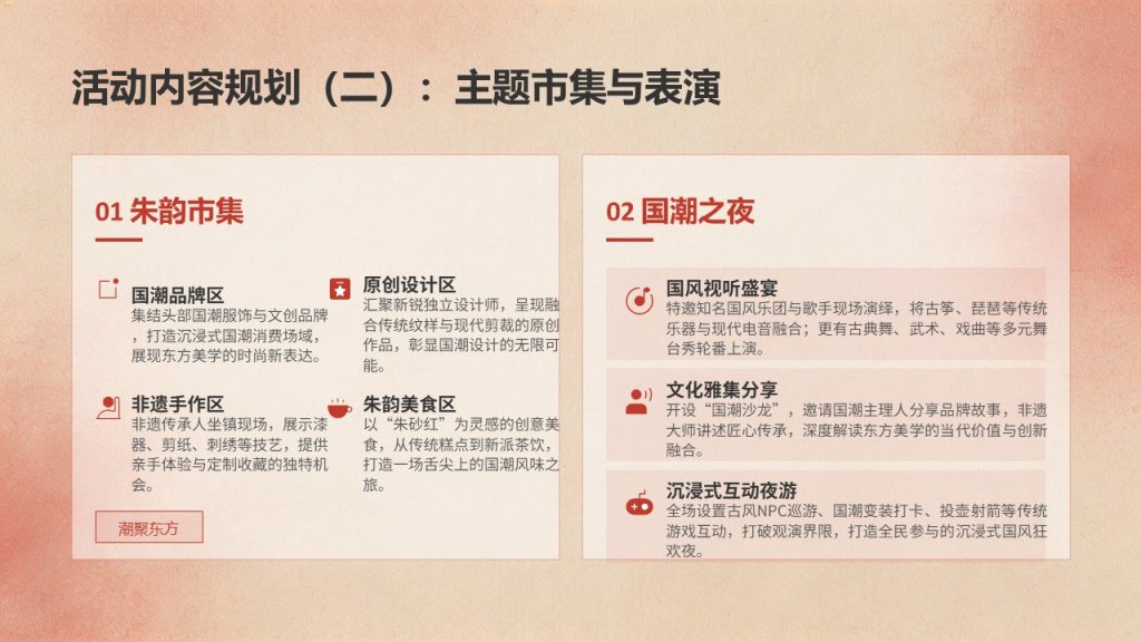 图片[12]-朱砂红国潮文化活动 PPT 模板免费下载 | 现代国潮风格