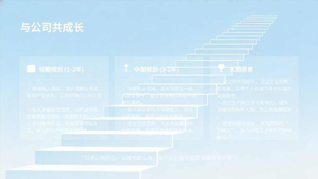 图片[12]-清新简约浅蓝新人入职自我介绍 PPT 年轻化大气入职宣讲模板