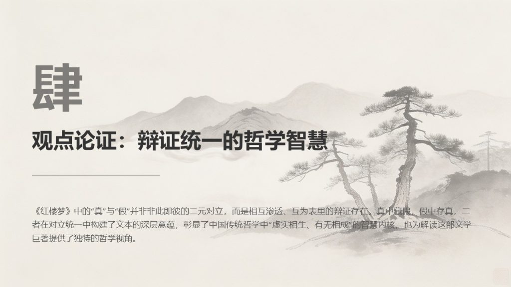 图片[13]-汉语言文学课程论文汇报 PPT 文雅学术风墨灰浅茶褐模板免费下载 - 优素材