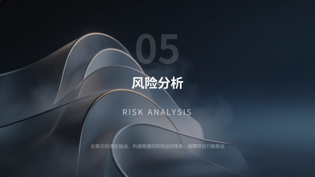 图片[14]-深蓝雅灰商务风项目立项可行性分析汇报 PPT 模板免费下载