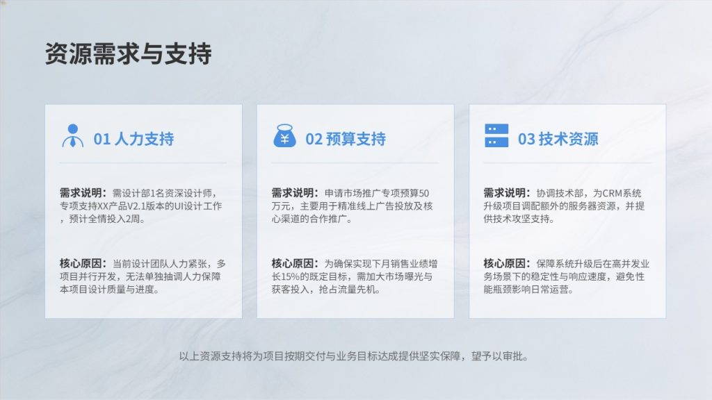 图片[14]-浅蓝简约月度工作总结 PPT 模板免费下载 | 极简商务汇报风格