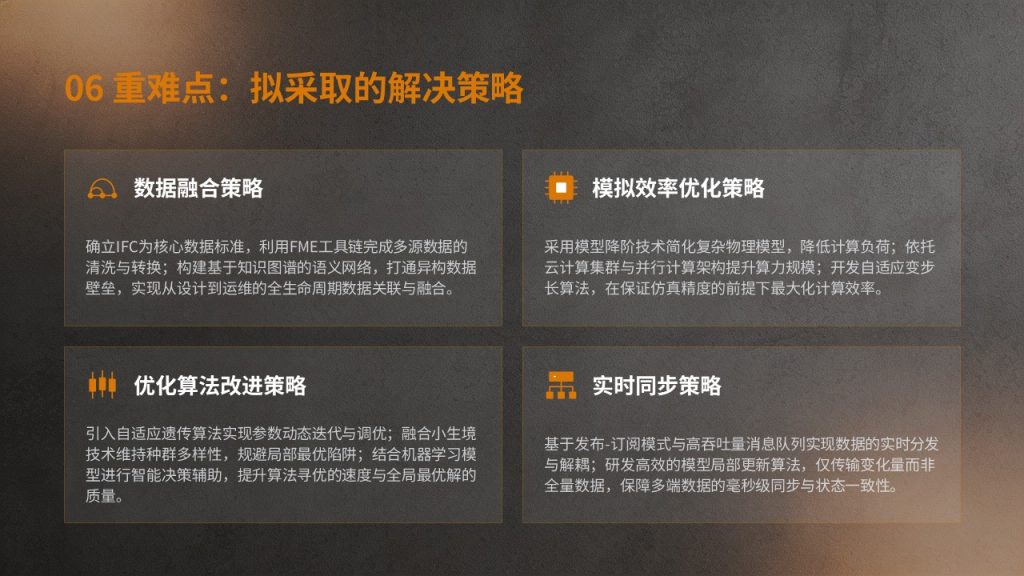图片[14]-深岩灰浅橙棕土木建筑工程开题答辩 PPT 理工硬朗风成套开题模板