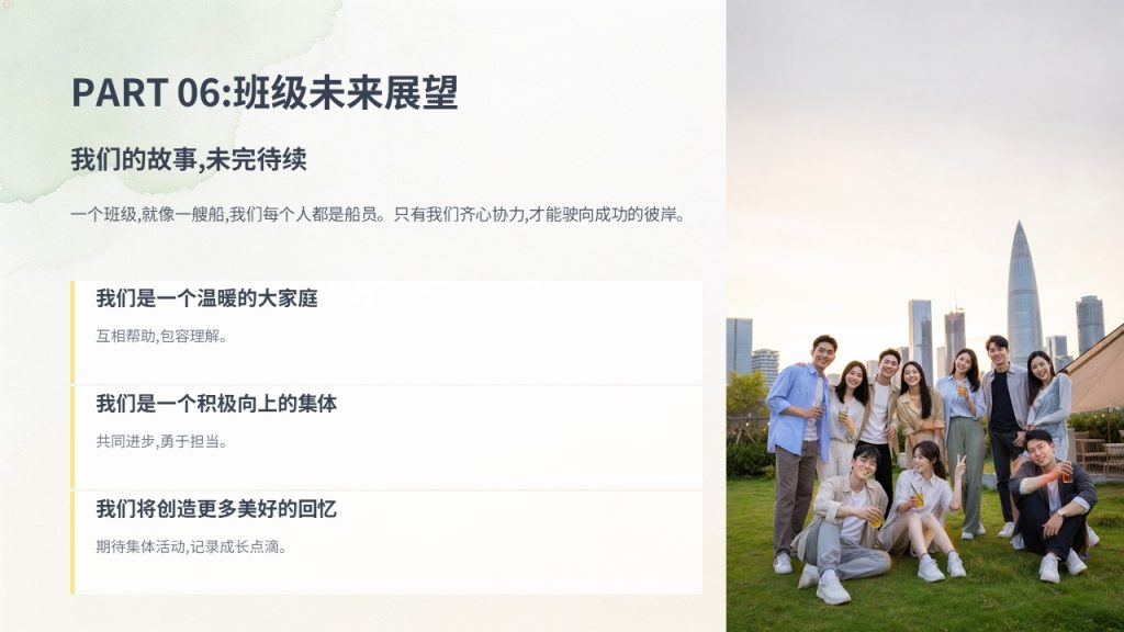 图片[15]-青春清新开学第一课主题班会PPT 浅黄浅绿治愈风中小学高校通用