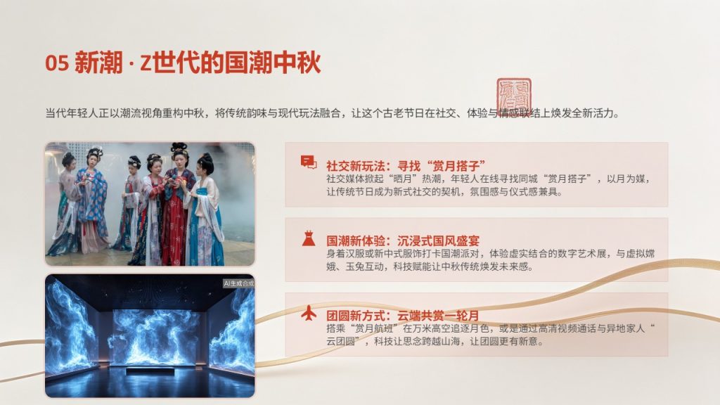 图片[15]-新国潮中秋节 PPT 模板免费下载：大气潮玩国风，开启文化新生
