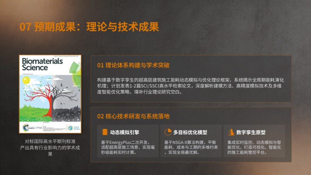 图片[15]-深岩灰浅橙棕土木建筑工程开题答辩 PPT 理工硬朗风成套开题模板