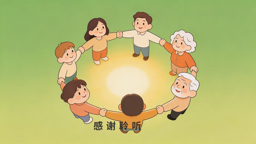 图片[16]-温暖治愈公益宣讲 PPT 心田计划清新暖绿米白志愿活动课件