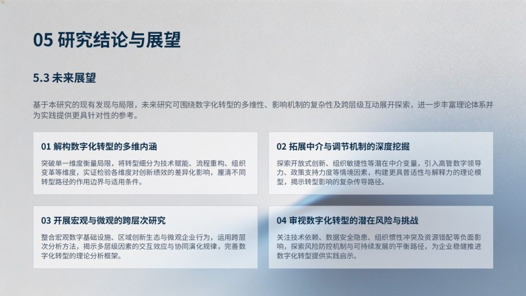 图片[18]-本科经管类毕业论文答辩 PPT｜深海蓝浅银灰学术简约风完整成套免费商用模板