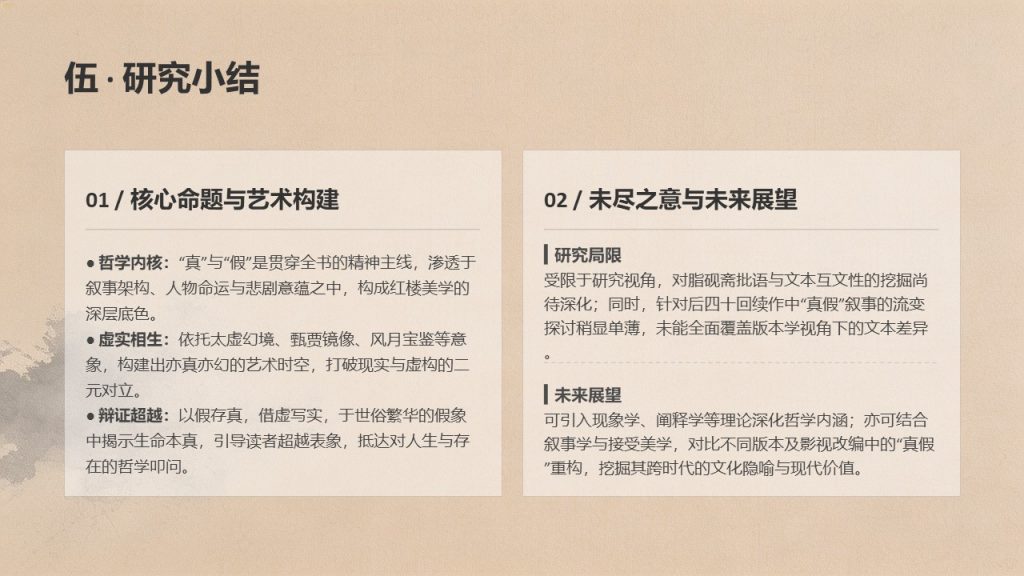 图片[18]-汉语言文学课程论文汇报 PPT 文雅学术风墨灰浅茶褐模板免费下载 - 优素材