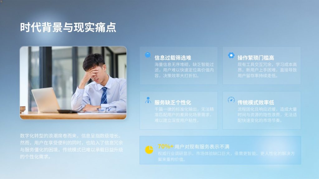 图片[4]-渐变蓝简约大气竞赛答辩 PPT 青春励志创新创业比赛通用模板