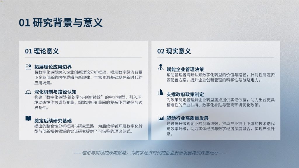 图片[4]-本科经管类毕业论文答辩 PPT｜深海蓝浅银灰学术简约风完整成套免费商用模板