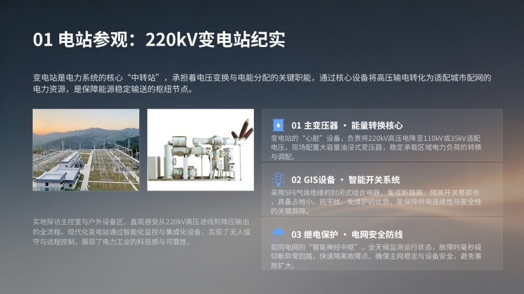 图片[5]-电气工程认知实习报告 PPT 深空蓝工业简约风实习总结课件