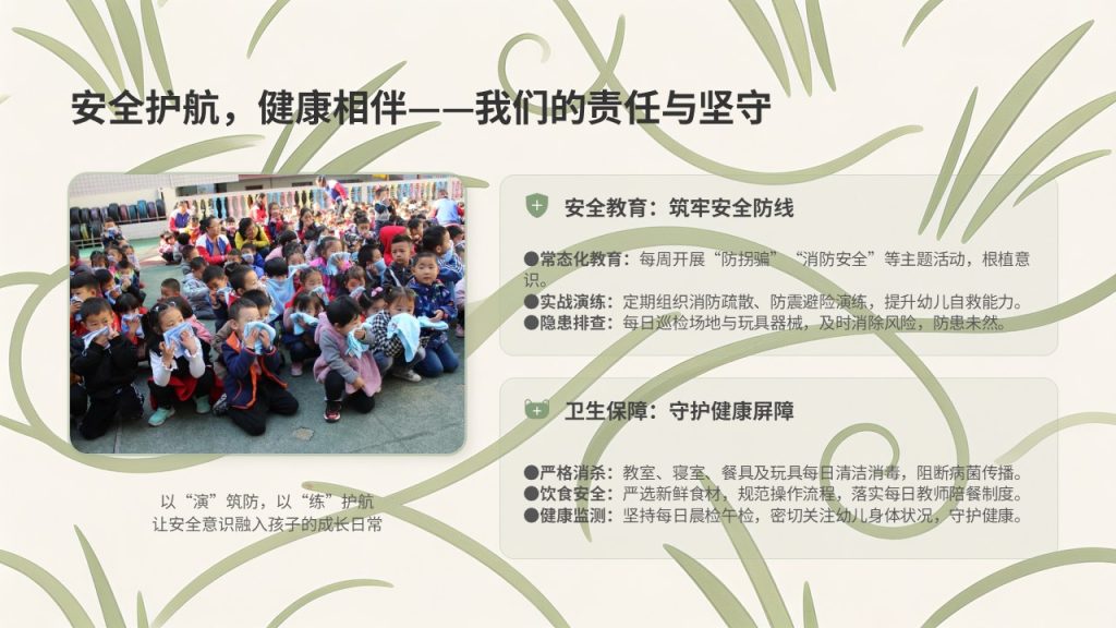 图片[5]-幼儿园学期工作总结汇报 PPT 模板 治愈温柔幼教风格【免费下载】