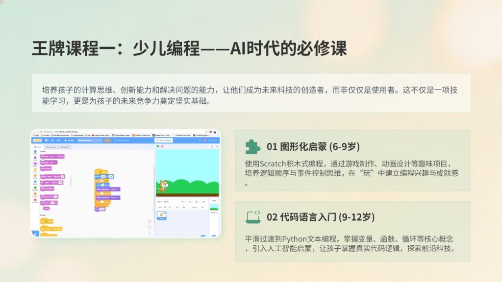 图片[6]-清新活力校园风教培PPT 浅青奶油黄招生宣讲课件【免费下载】