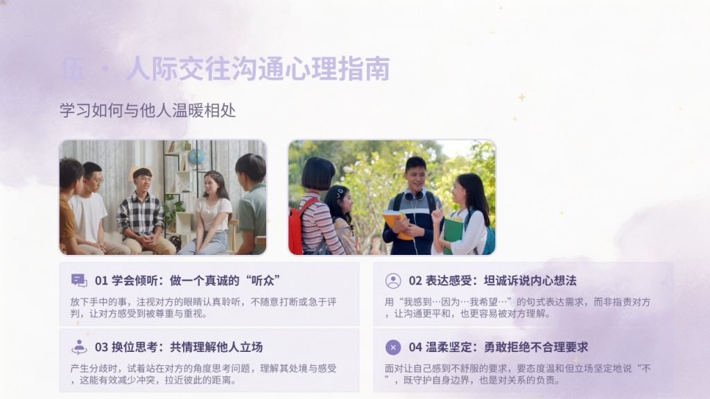 图片[7]-治愈系青少年心理健康教育 PPT 模板，主题班会必备【免费下载】