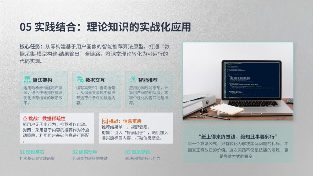 图片[7]-计算机专业认知实习 PPT 极简科技青蓝完整版免费下载