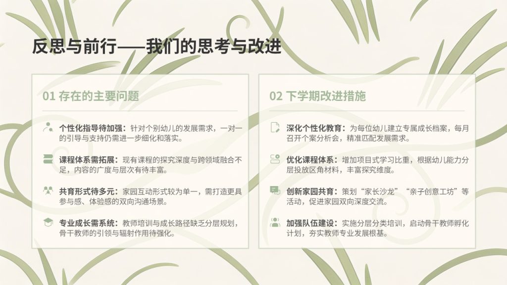图片[7]-幼儿园学期工作总结汇报 PPT 模板 治愈温柔幼教风格【免费下载】