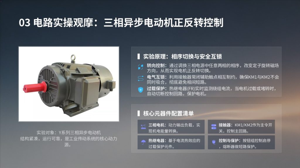 图片[9]-电气工程认知实习报告 PPT 深空蓝工业简约风实习总结课件