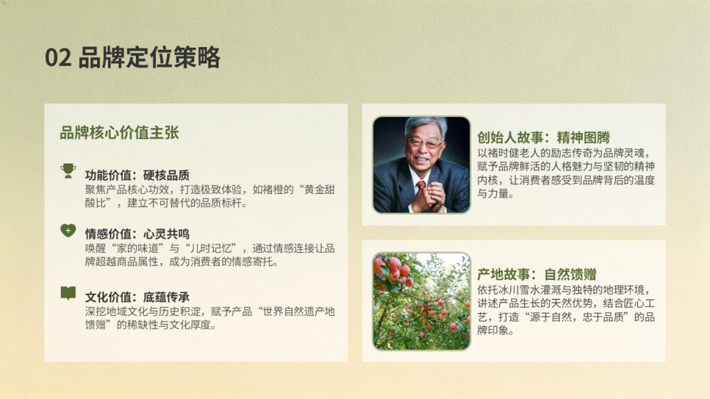图片[9]-农产品品牌建设发展规划 PPT 田园橄榄绿土黄色商务版免费下载｜农业乡村振兴方案模板