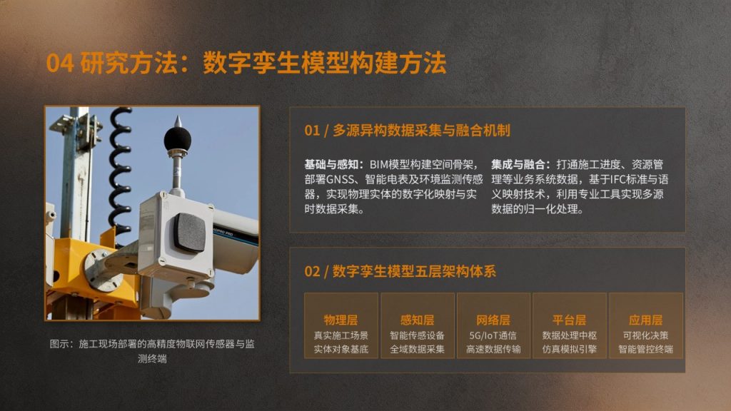 图片[9]-深岩灰浅橙棕土木建筑工程开题答辩 PPT 理工硬朗风成套开题模板