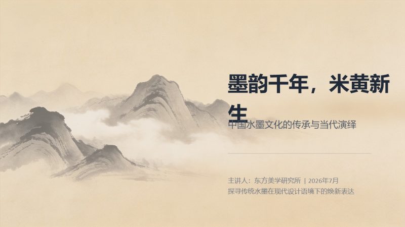 黛青色中式文旅项目方案 PPT 国风文旅策划全案模板-优素材
