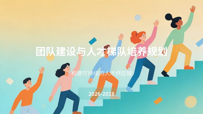 团队建设与人才梯队培养规划 PPT|企业人才储备干部梯队建设方案模板-优素材